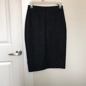 High waisted/ knee length body con Medium
